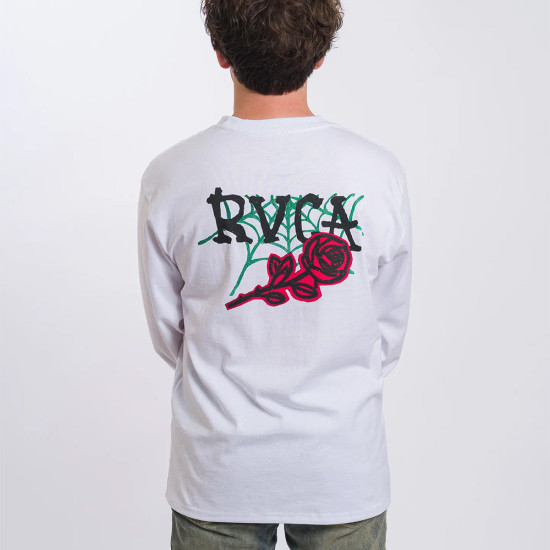 RVCA Ανδρική μακρυμάνικη μπλούζα Mark Oblow Patches - Long Sleeve T-Shirt